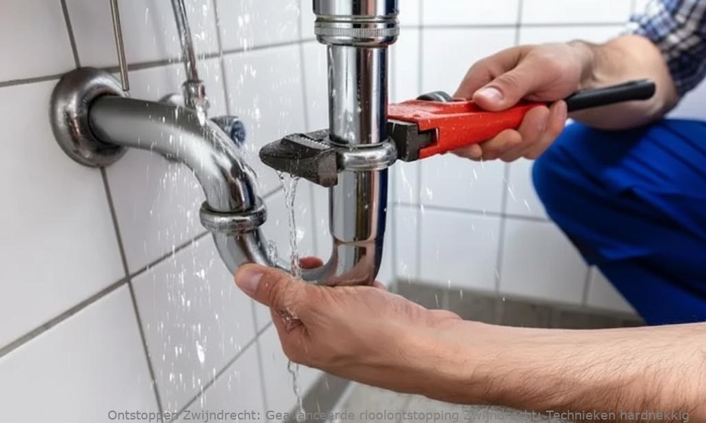 Geavanceerde rioolontstopping Zwijndrecht: Technieken hardnekkig