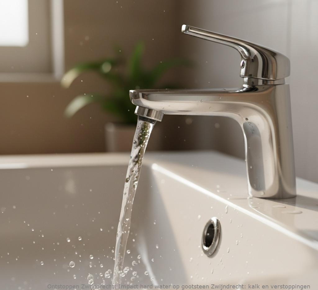 Impact hard water op gootsteen Zwijndrecht: kalk en verstoppingen