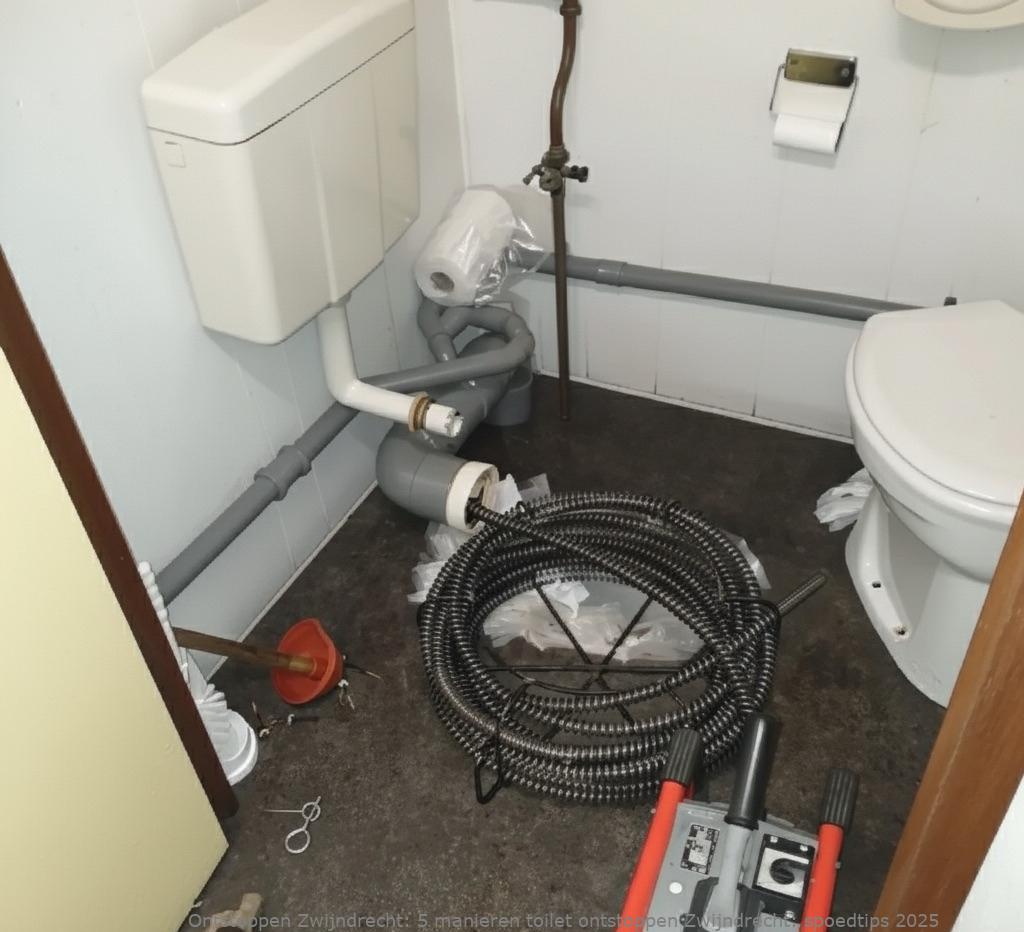 5 manieren toilet ontstoppen Zwijndrecht: spoedtips 2025
