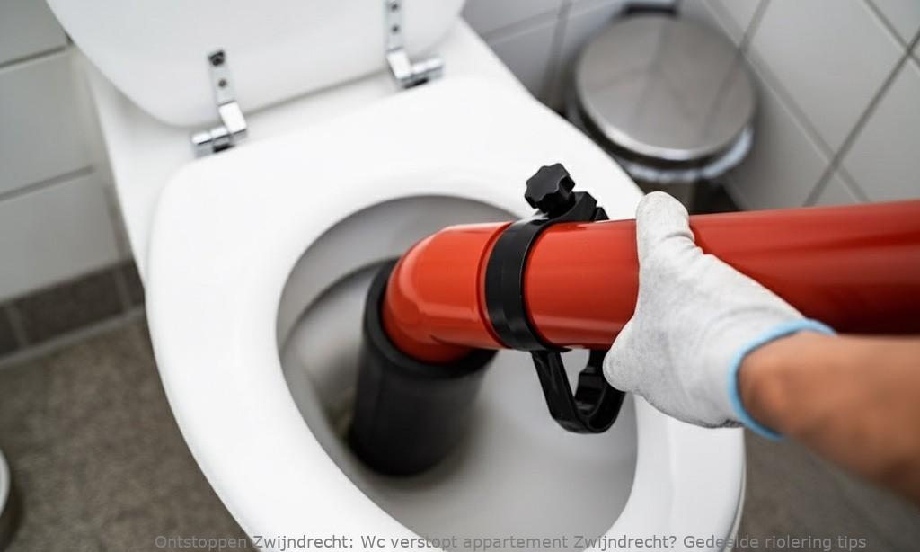 Wc verstopt appartement Zwijndrecht? Gedeelde riolering tips